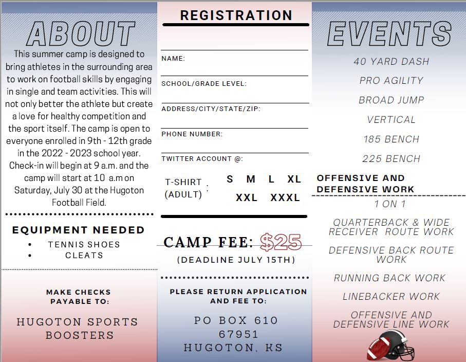 Coach_Licon's tweet photo. HS Coaches: If you have some players you would like to get some exposure encourage them to come join us in Hugoton for the 5-State Show Case and have them perform in front of college coaches. 
College Coaches: Come out West and find you some athletes !! https://t.co/0508jVUifu