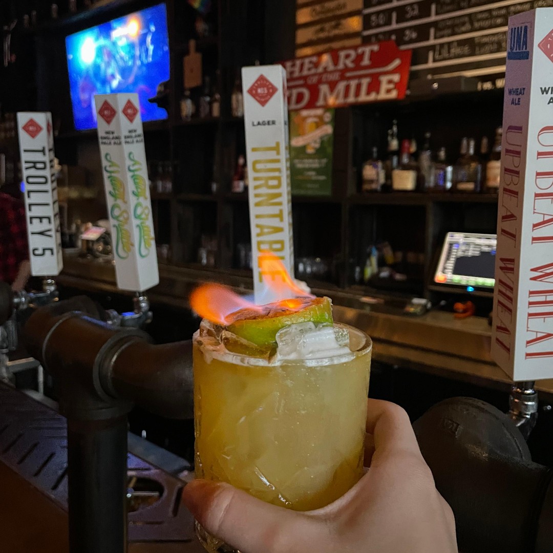 Trolley_5's tweet image. 🔥 #HeartOfTheRedMile 🔥 With 3 floors of fire we have space for walk-ins and reservations made via our website! See you soon 🍻

We suggest a round of Trolley 5 Zombies ft a flaming lime!

#YourCommunityBrewpub #SupportLocalYYC