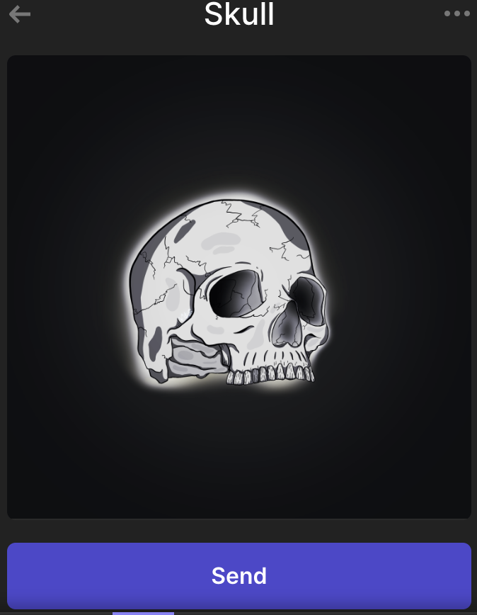 JoblessElk's tweet photo. GM to this lil surprise 
@TombStonedHS air dropping their Skulls 💀 💀 💀 https://t.co/qqORLU53ch