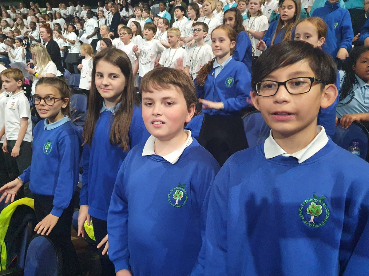OrchardParkSch's tweet photo. Rehearsals are well underway. If you are joining us tonight, you are in for a real treat. @YVconcerts #cannotwaittoseeyou https://t.co/kN1RIaKWTR