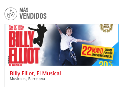 BILLY ELLIOT El Musical (@billyelliot_es) on Twitter photo BILLY ELLIOT, ¡el musical más vendido en <a href="/atrapalo/">Atrápalo España</a>! No te quedes sin ver esta experiencia única, compra tus entradas ya 😉 ow.ly/9aMM50J0kA6 BILLY ELLIOT, ¡el musical más vendido en <a href="/atrapalo/">Atrápalo España</a>! No te quedes sin ver esta experiencia única, compra tus entradas ya 😉 ow.ly/9aMM50J0kA6