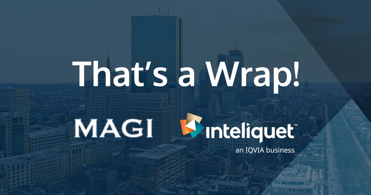 inteliquet's tweet photo. Thank you to Inteliquet’s Jeanie Gatewood for representing the team and sharing invaluable insight, as usual. Until next time, #MAGIworld! We’re making strides in cancer research. Learn more 👉 https://t.co/nOpttSqiuh https://t.co/mKtEUS1Oz9