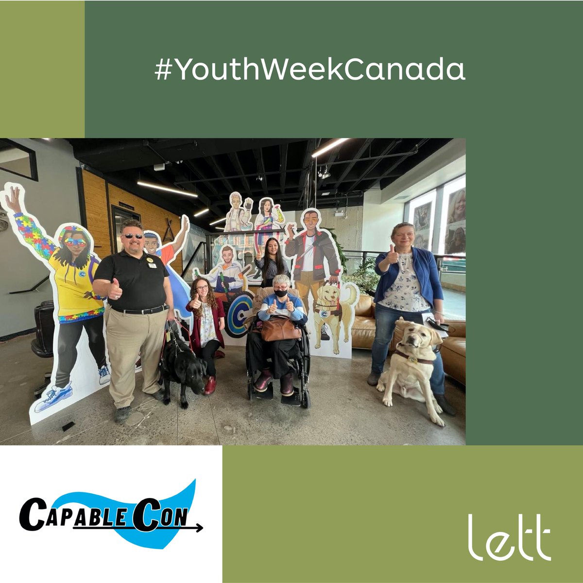 unitystudioinc's tweet photo. #YouthWeekCanada continues, and we are proud to be a sponsor for the @PTBOCPD inaugural #CapableCon2022 event. The Council for Persons with Disabilities is undertaking efforts to advocate and provide advice and information on disability, accessibility, and inclusion. https://t.co/pElaIACBTl