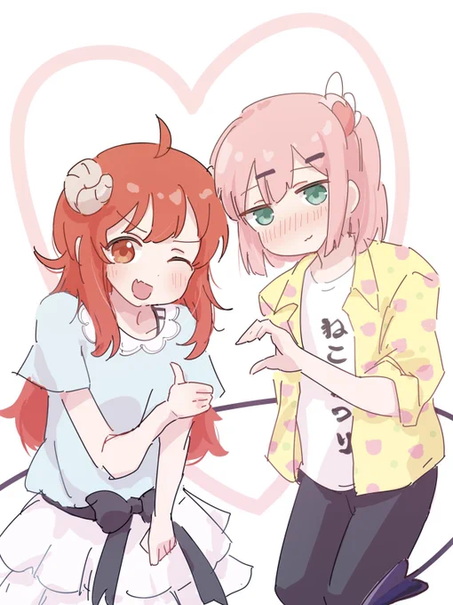 ♡
#まちカドまぞく 