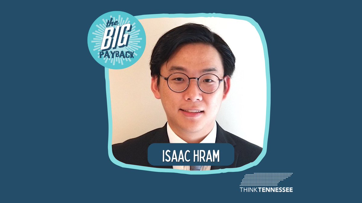 ThinkTN's tweet photo. Join research assistant Isaac Hram in showing your support for #ThinkTN and our civic/economic work in TN by donating to our #BigPayback campaign! Be sure to make your gift before 6 p.m. CT TODAY to help us meet our $3,000 goal: https://t.co/ZDVAwwbic9 https://t.co/ykmMXLw7Eo