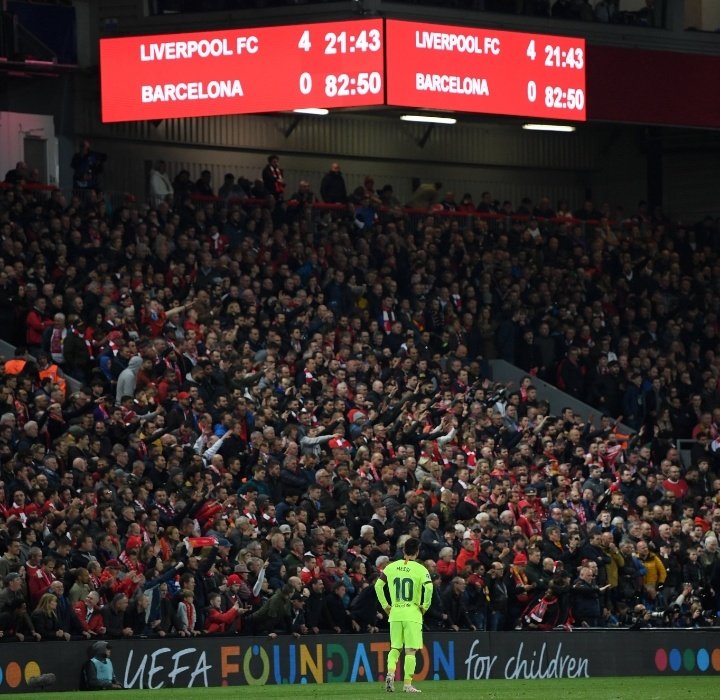 DanikRM_'s tweet photo. Imagina ser culé y tener que apoyar al Liverpool en una final de Champions https://t.co/8NZjWSPGUH
