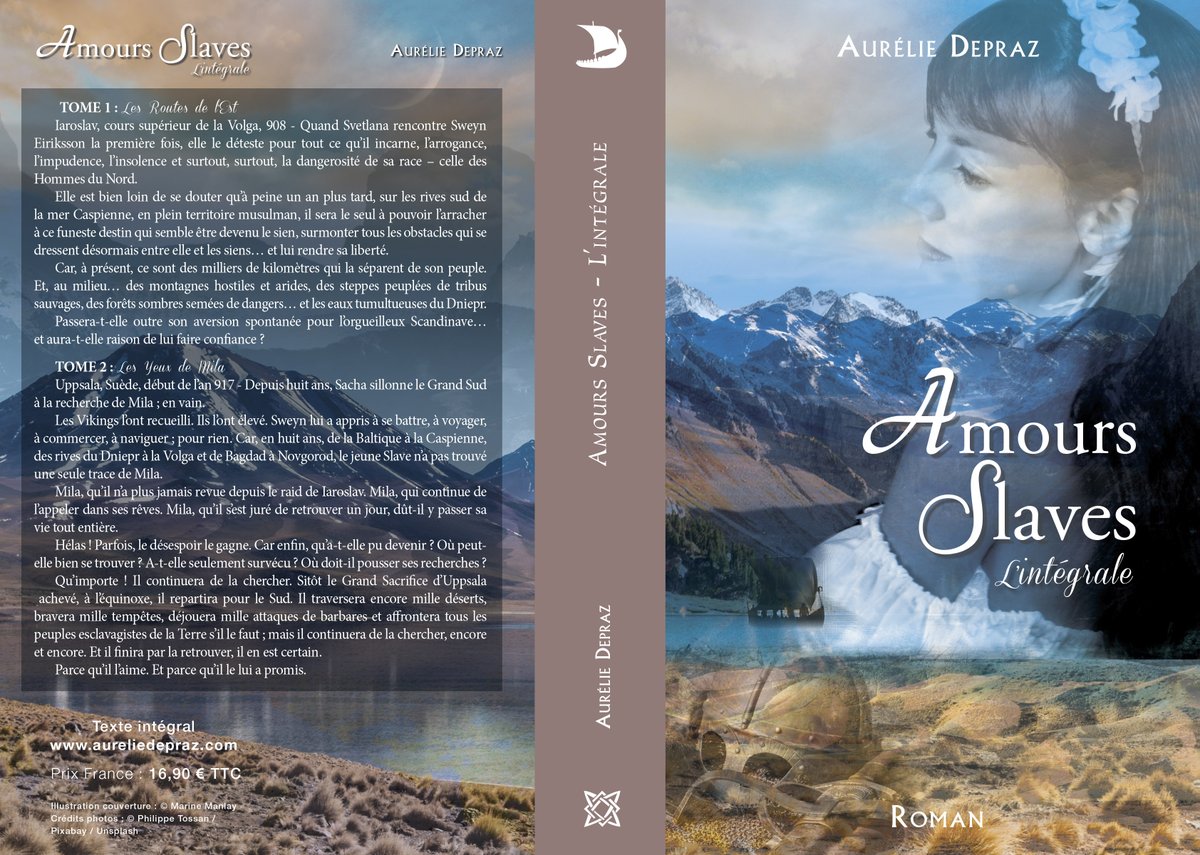 Nouvelle intégrale, pour la duologie Amours Slaves ! Dispo sur Amazon, bien sûr (ebook + broché) ! #romance #Viking 
amzn.to/38UbJNV