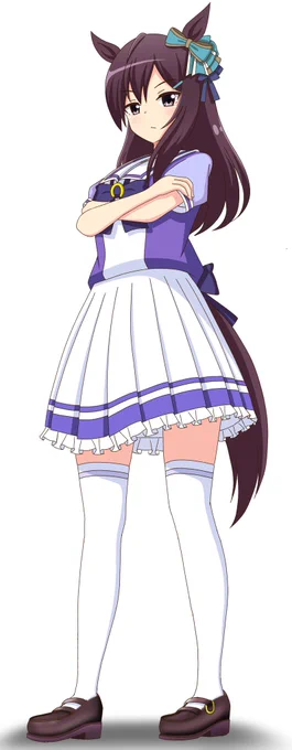 初の天井ゲットしたキャラです!おめでとう!(ステッカー風+過去絵)#メジロドーベル生誕祭2022 #ウマ娘#メジロドーベル誕生祭2022 