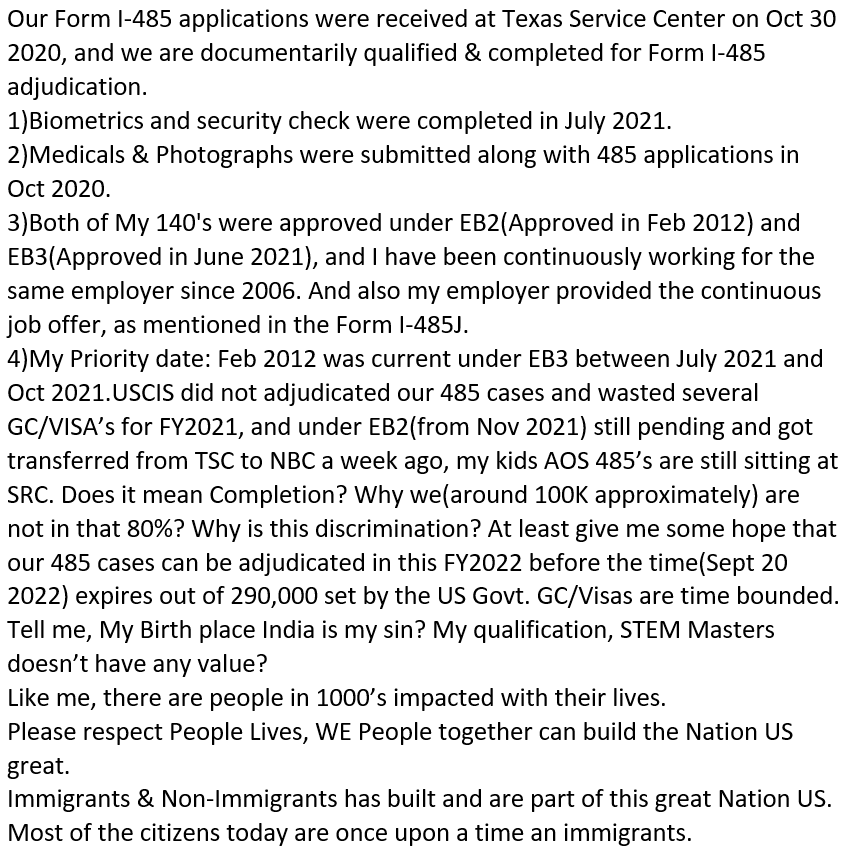 TripitakaM's tweet photo. @USCISDirector @USCIS @CNN @VP @POTUS @FoxNews @USATODAY @WSJ @AILANational @nytimes @USCISDirector @USCIS @CNN @VP @POTUS @WSJ @FoxNews @USATODAY @WSJ @AILANational #USCIS @nytimes  #USCISAnswers You should respond and help us as we are responsible immigrants, and professionals at work. https://t.co/ANJ5Ujm4MX