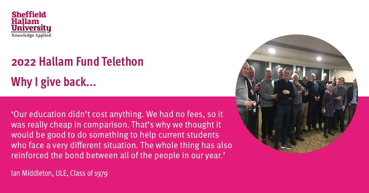 Sheffield Hallam Alumni tweet media