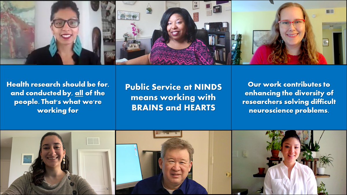 It's Public Service Recognition Week! In the Office of Programs to Enhance Neuroscience Workforce Diversity (OPEN), we are #Proud2ServeUSA at @NIH and @NINDSFunding by working to enhance diversity in neuroscience! #PRSW #FaceOfScience