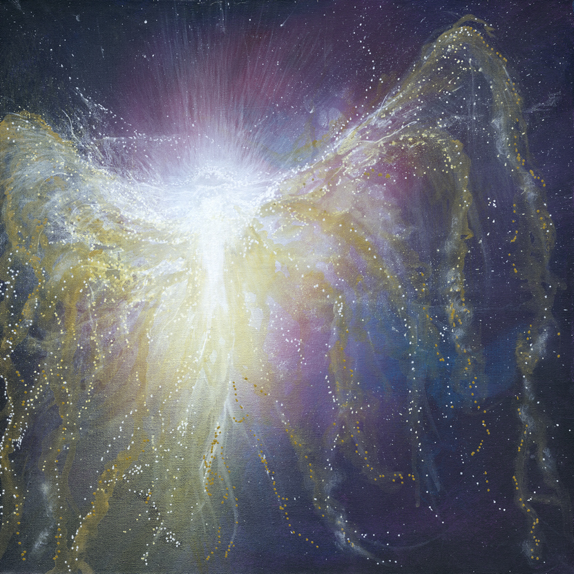 Golden Healing Angel - print sold from the website today <a href="/ArtMutuals/">Art(ist) RT & Support! ✩｡:*•.★✼☆｡.</a> 
 skyspirit.co.uk/product-page/g…