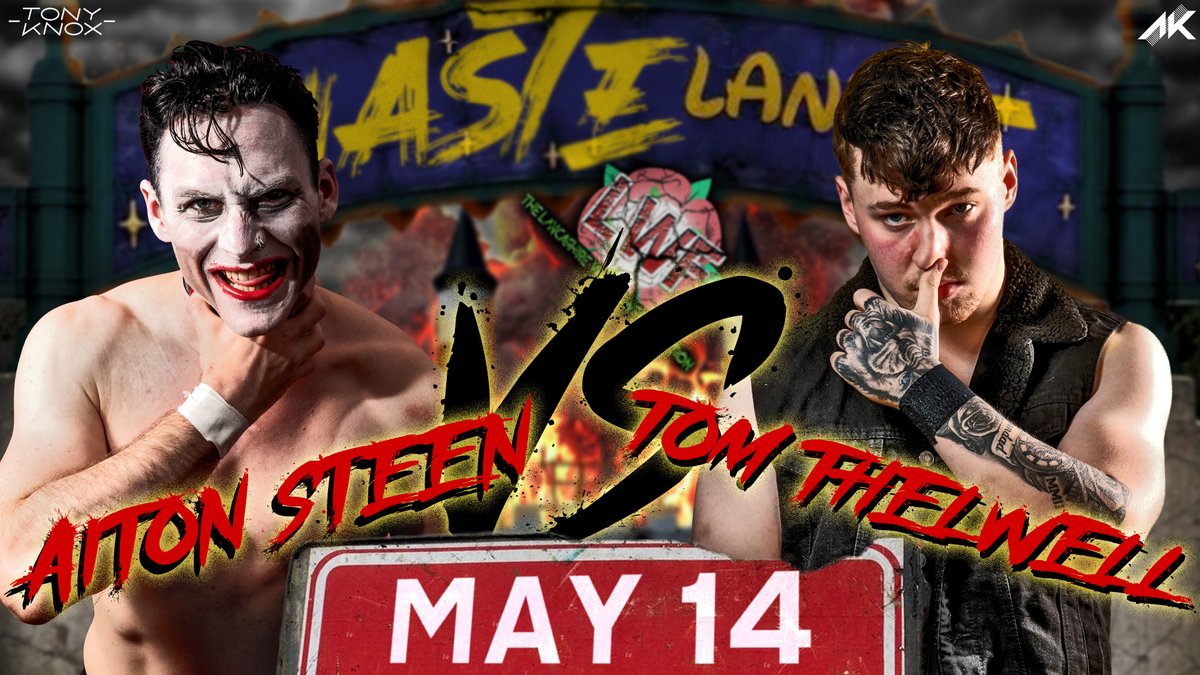 Tom Thelwell returns to The LWf after nearly 3 years to take on the on-fire Castle Cup holder Aiton Steen!
🎫TICKETS🎫buytickets.at/thelancashirew…
#May14 #Wrestling #BuckshawVillage