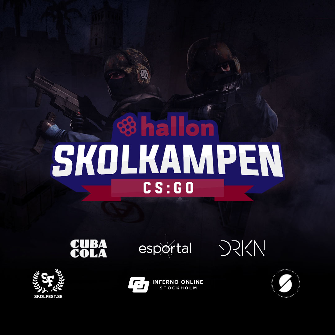 Ikväll kör vi final i kvalet till vårens upplaga av Skolkampen. 

Motståndare är LBS Helsingborg och det hela startar 18.00.

Se det på twitch.tv/esportal