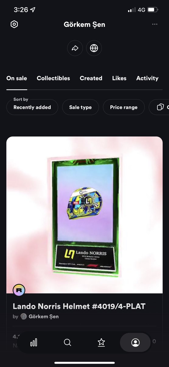 imgrkemsen's tweet photo. @LandoNorris Check out for u #NFTCommumity #NFT collection https://t.co/fiK6Q2DMBI