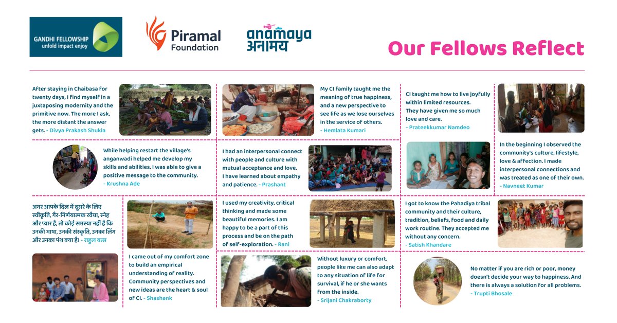 IBC_PF's tweet photo. Today, the @AnamayaTHC @thegfprogram completed its two-day #consolidationmeet in #Ranchi Fellows shared their insights from their immersive experiences with communities across the state of #Jharkhand with each other and guests. https://t.co/4c3SKpQc2f