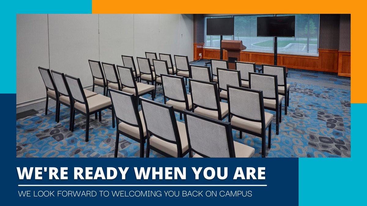 👋 WE’RE READY TO WELCOME YOU BACK!

When you’re ready to celebrate those moments together again, so are we. We have to a lot to offer at Sheridan Conference Services with unique spaces at our three campuses located in 📍Brampton, Mississauga and Oakville. Reach out to us today!