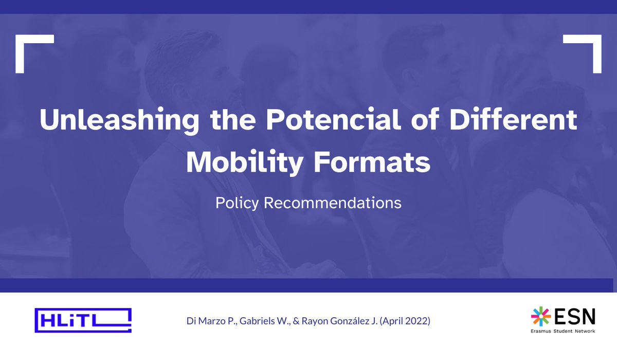 ESN_Int's tweet photo. ESN developed a set of #PolicyRecommendations for #HowLongisTooLong project that take into account the elements that play a role in considering exchanges’ effectiveness for #HigherEducation in #Europe.

Read the Policy Recommendations ➡️ https://t.co/onjV0LSmUy https://t.co/Rv0EedUD6k