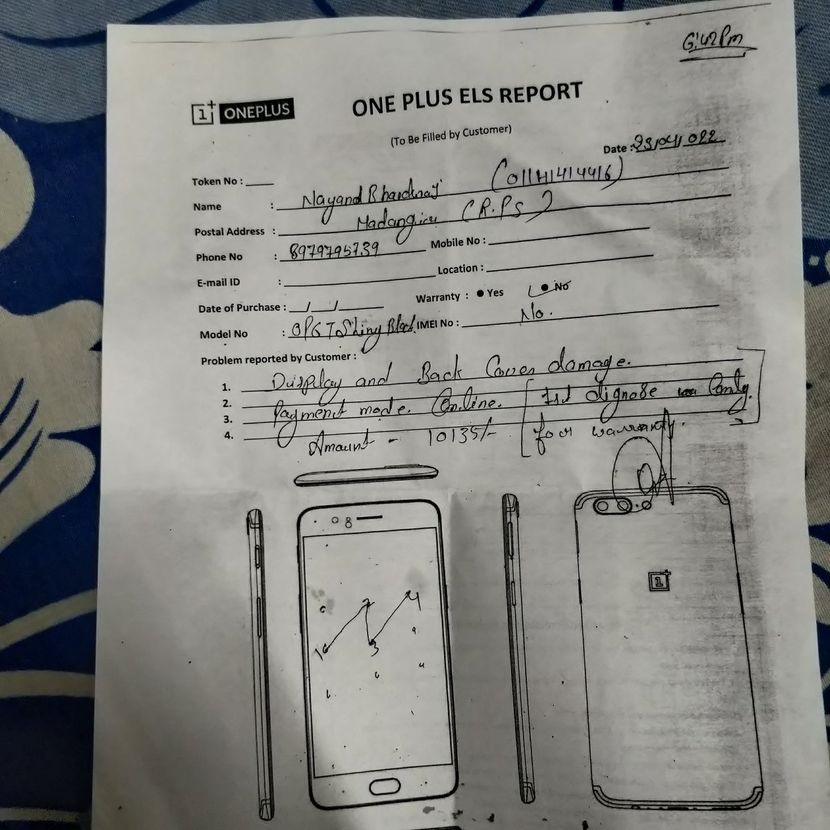 I gave my phone 15 days ago to service center for reaping.They people spoke in a very wrong way which is very wrong.OnePlus is a brand in itself,but if it cannot satisfy its customers,then what is the use of getting a phone from such a brand#boycottOneplus @PeteLau @NavnitNakra