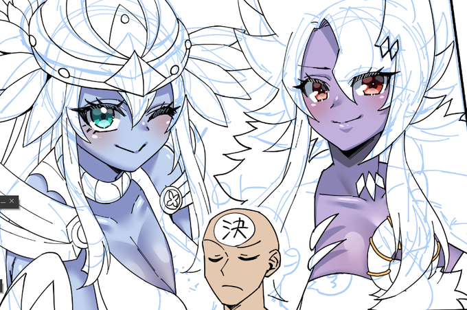 wip
作業してたらこんな時間!寝ないと!
全然進まね～～～～!!!
ロビンちゃんも獅子姫も全部脱がすけど堪忍な!!!!!! 