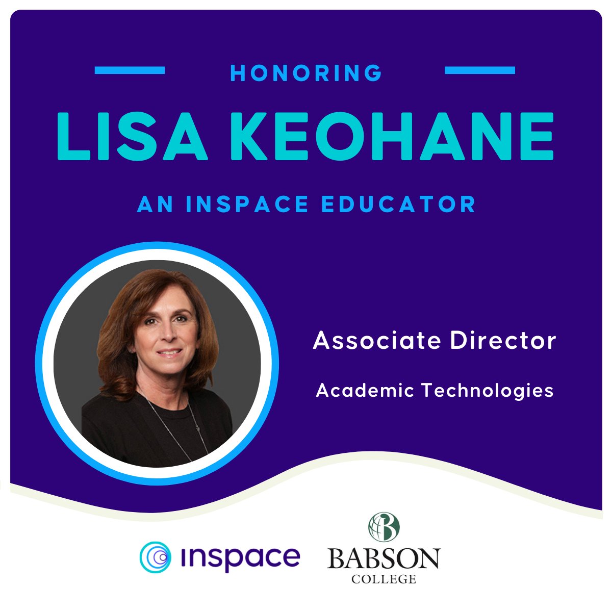 InSpaceEdu's tweet photo. Thank you @LisaLak27 and all of our #InSpace friends at @babson for all that you do! Happy #TeacherAppreciationWeek2022!

#Highered #onlinelearning #teacherappreciationweek https://t.co/OW1EXZMnrQ