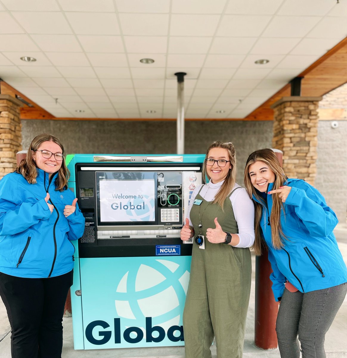 global_cu's tweet photo. We've got some exciting new things happening over at our CDA Branch! The very first Global ITM in North Idaho is NOW OPEN. ITM Hours of Operation: Monday-Saturday 8:00am - 6:00pm #GrandOpening #CDAIdaho https://t.co/WSyGn1cXWg