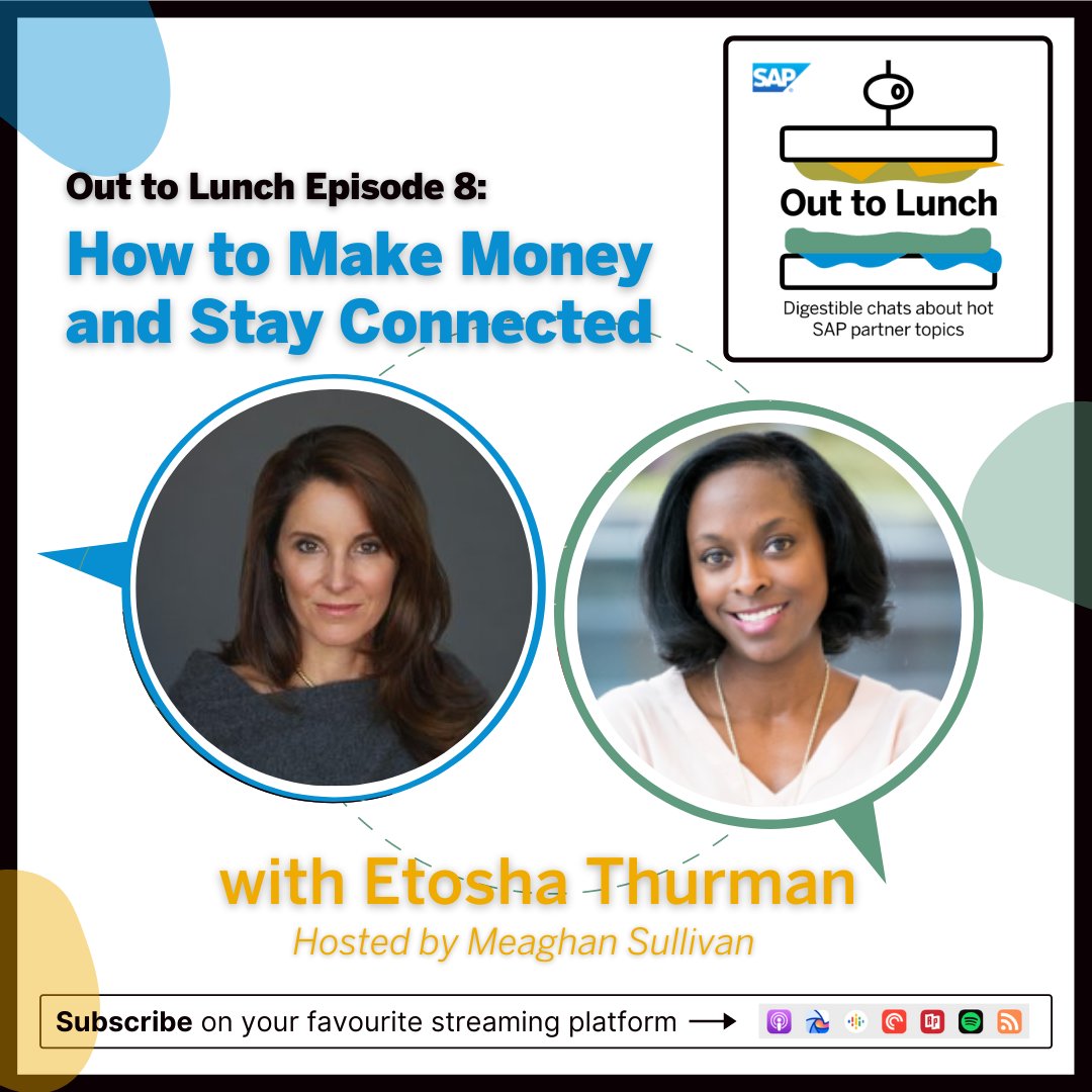 In the <a href="/SAP/">SAP</a> #OutToLunch podcast, @Etosha Thurman reveals a different perception of supply chain and how it can be more collaborative. She also shares how companies can spend strategically without cost leakages on operational steps. 
Listen here outtolunch.buzzsprout.com/1877781