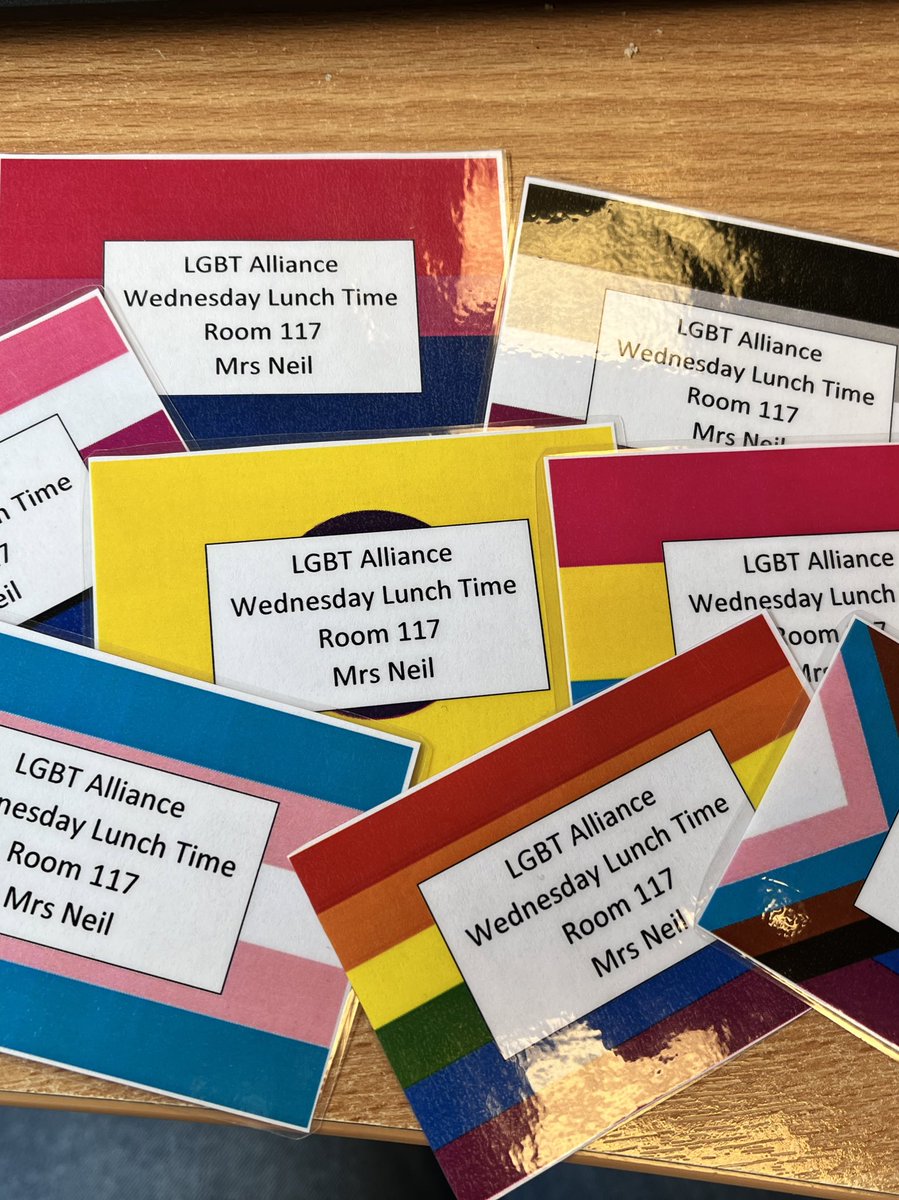 New passes have been printed for our Lunchtime meetings. Make sure you pick them from Pastoral Care.