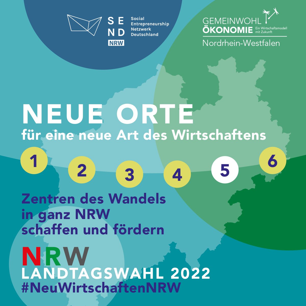 danbar87's tweet photo. 5️⃣ NEUE ORTE: Zentren des Wandels in ganz NRW schaffen und fördern

Unsere Forderung: Der ländliche Raum muss dringend in Richtung gemeinwohl-orientierter Daseinsvorsorge entwickelt werden.

Alle 6 Forderungen zur #LTWnrw22: #SENDnrw @SEND_ev: https://t.co/Q0k1GkZX15 https://t.co/9MklAz9oaX