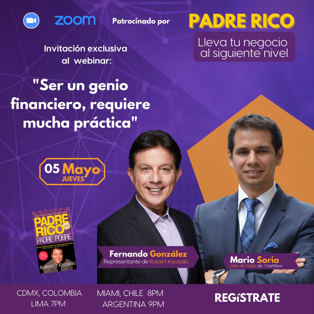 todos nacemos genios, pero es la escuela lo que nos des-ingenia. 
Has aprendido el teorema de Pitágoras, fechas históricas, ríos y montañas, pero nunca te enseñaron a manejar el dinero.