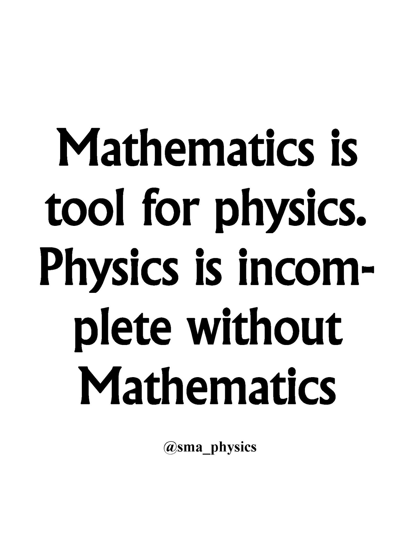 SMA Physics on Twitter: