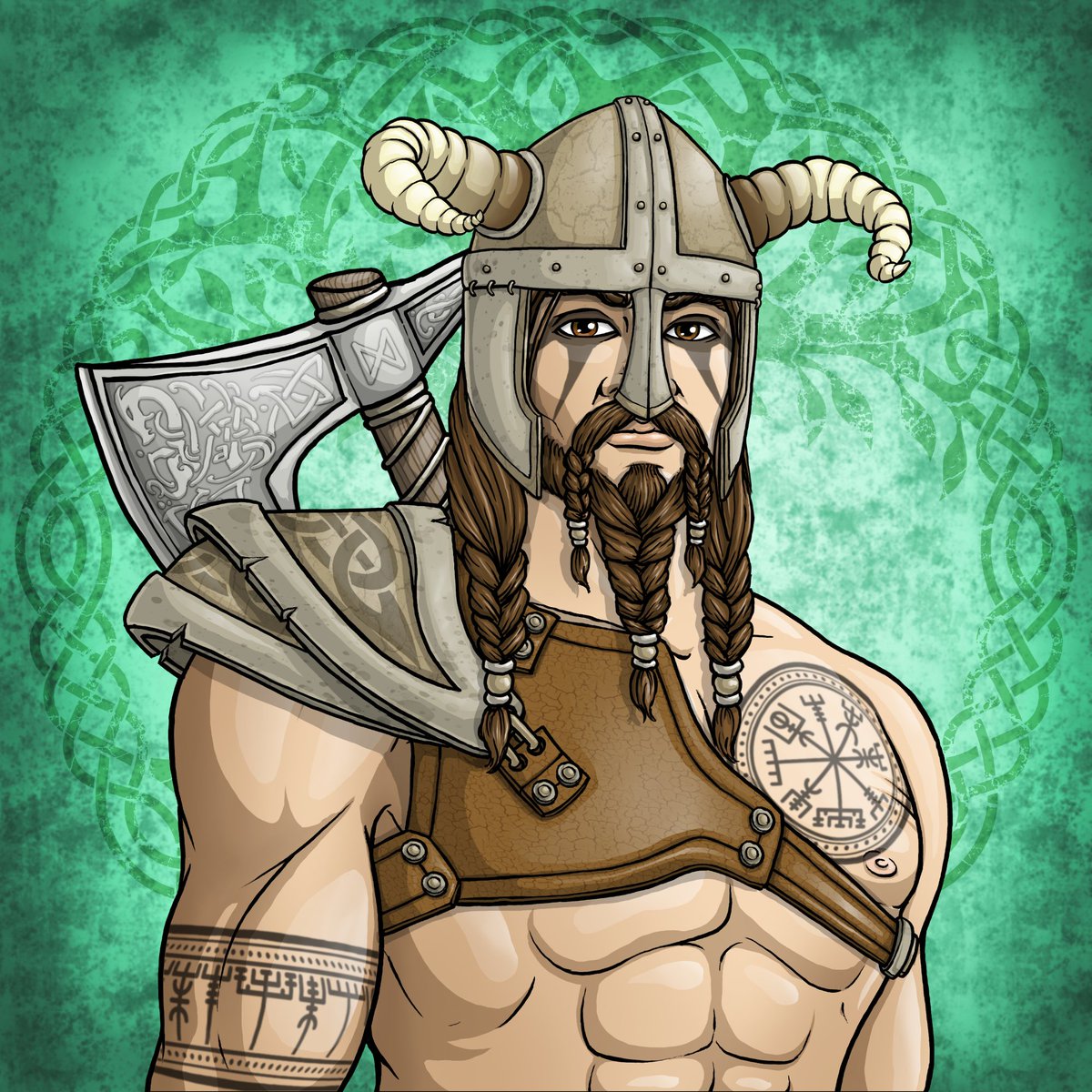 Skal, #HeathenArmy! Feast your eyes on this FIRST look of our artwork! 

With over 125 traits, we will have much more to share in the coming weeks.

Follow and RT this for your chance at being added to our SkalList pre-sale! ⚔️

#SolanaNFTs #SolanaNFT #NFTdrop #Whitelist