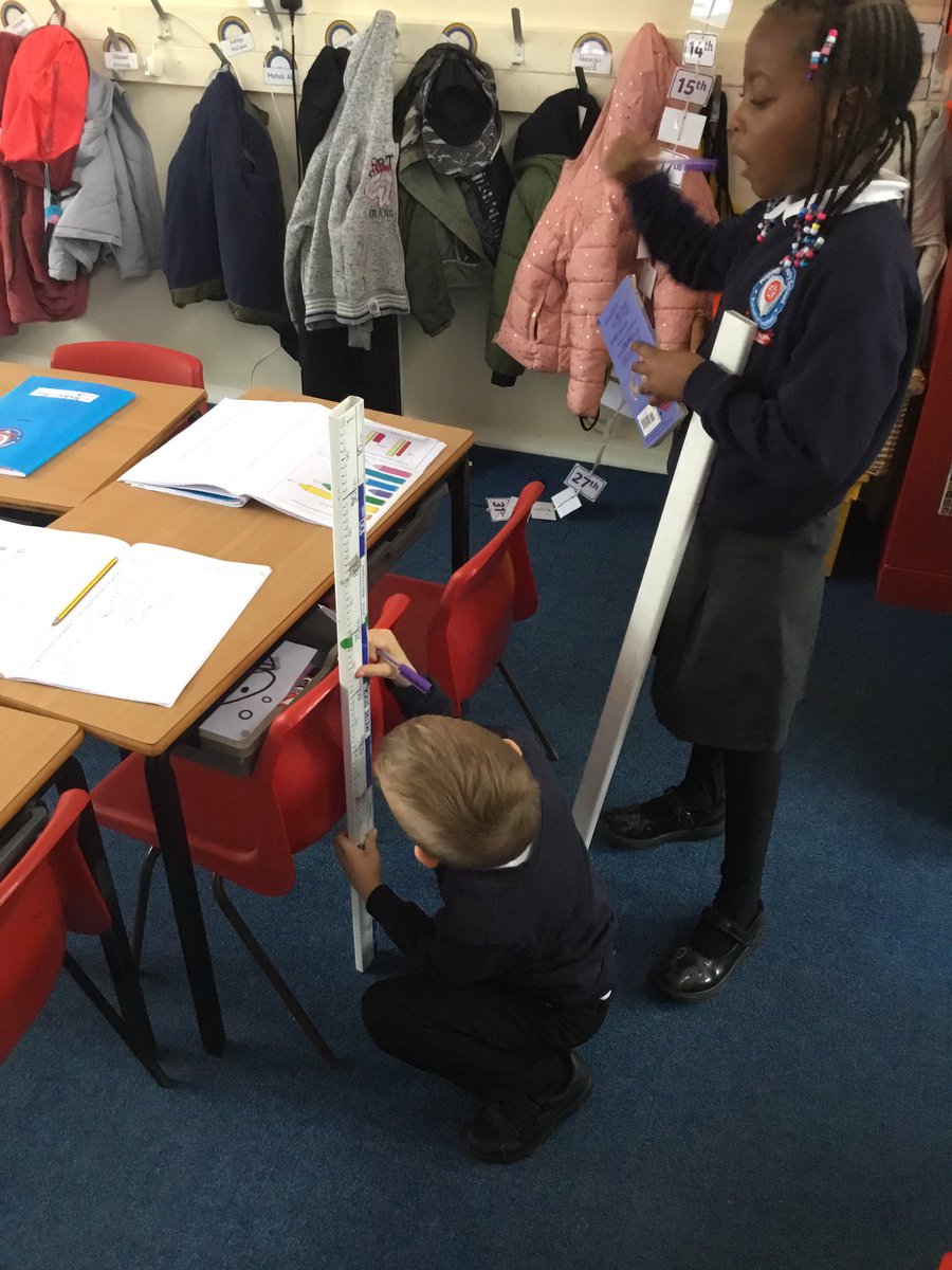 MissSilk3's tweet photo. The children have been learning about length and height in Maths. So our anchor task involved measuring a lot of different things. Fun fact, our classroom is 712cm long!@paganelschool https://t.co/FgFFbon6k7
