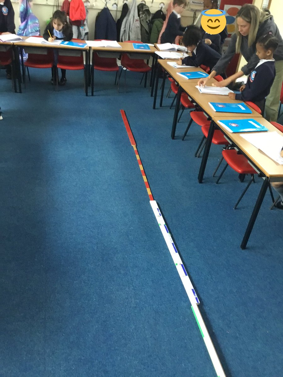 MissSilk3's tweet photo. The children have been learning about length and height in Maths. So our anchor task involved measuring a lot of different things. Fun fact, our classroom is 712cm long!@paganelschool https://t.co/FgFFbon6k7