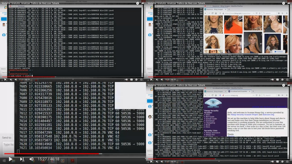 Alonso_ReYDeS's tweet photo. Está disponible el video del Webinar Gratuito: "Analizar Tráfico de Red con Tshark". #hacking #cybersecurity #redteam #osint #forensics 💻 https://t.co/OAY7DmudLv https://t.co/EmavyMwpyN