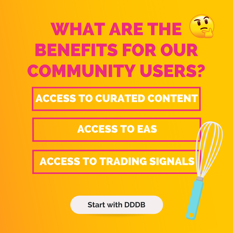 DddbNft's tweet photo. Our users gain access to:

🗣 Curated content and newsfeed
🗣 Learning Paths for completion of accomplishment
🗣 Trading signals and EAs
🗣 A chance to contribute and be part of the active community

#DDDB #NFT #NFTInvestment #InvestmentTips #NFTCollector #NFTCommunity https://t.co/O2NBeuPwZk