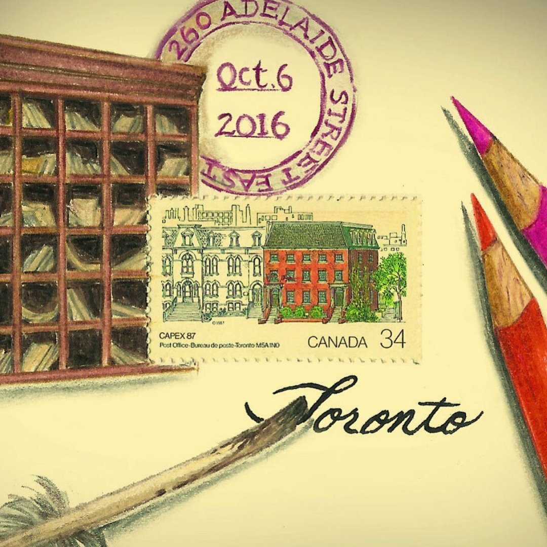 Sponsor spotlight: <a href="/TOs1stPO/">Toronto's First Post Office</a>  ✉️ #torontostationeryshow ➡️instagram.com/p/CdLiNBQLJJU/