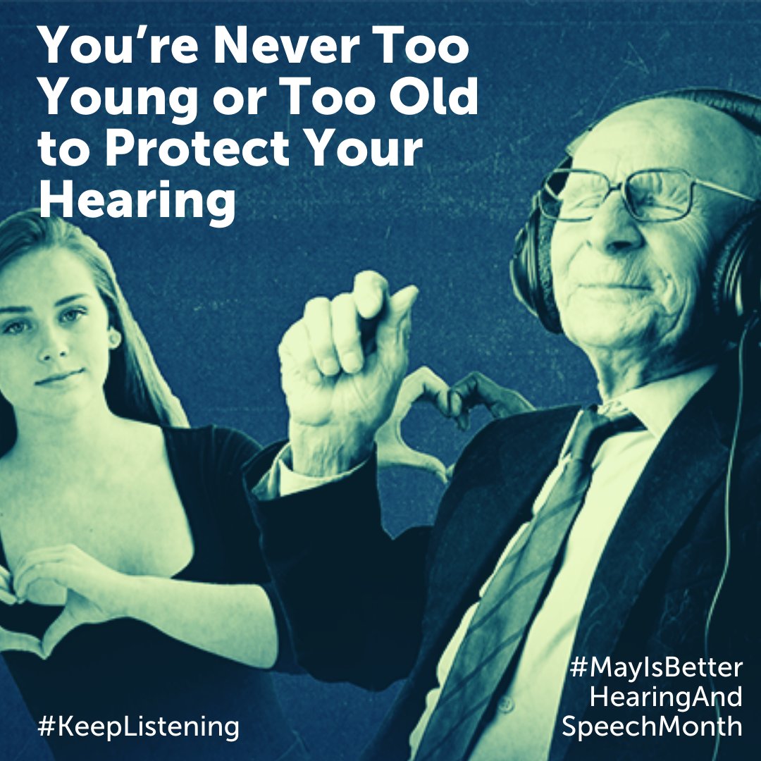 For #MayIsBetterHearingAndSpeechMonth let's all take care of our hearing, forever. 👀Watch our #KeepListening🎧 videos #wellbeing #health
youtube.com/watch?v=Cyh8c7…