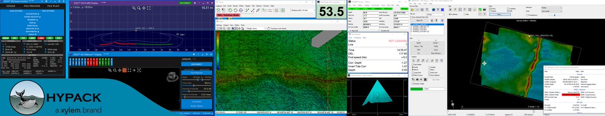 HYPACK's tweet photo. Thanks to @TelestraTech  for sharing this screen capture of the Ping DSP running in HYPACK/HYSWEEP. The survey was part of a demonstration Telestra was conducting recently in Florida!

#Telestra #HYPACK #PingDSP #multibeam #hydrospatial https://t.co/PvBUX4MX0Z