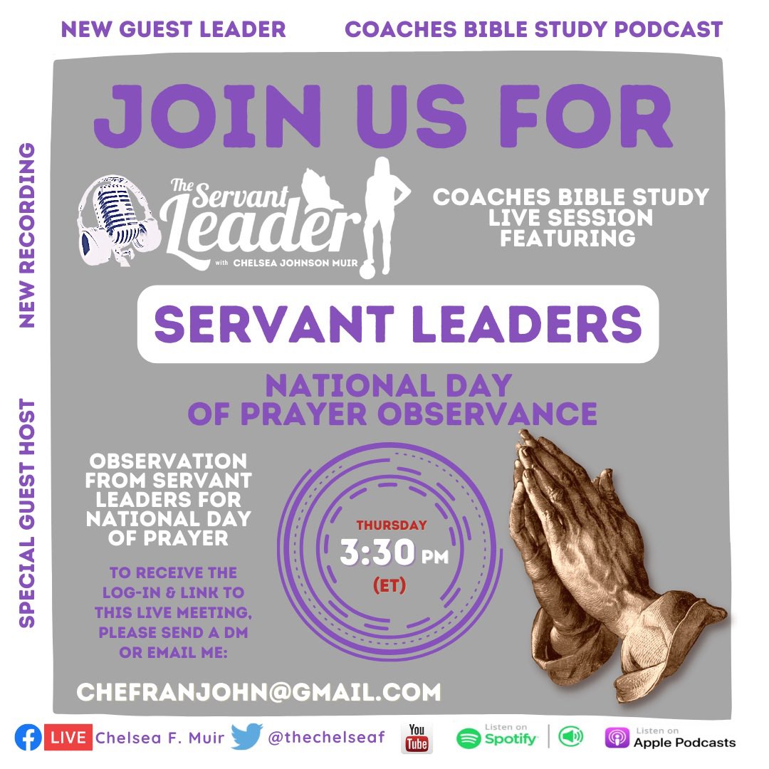 thechelseaf's tweet photo. Today is National Day of Prayer! Would you join us for a word? Today at 3:30PM ET, tap in or join us. Prayer requests? DM me. #NationalDayofPrayer2022 https://t.co/zCCvlfpCAl