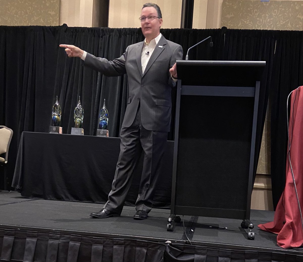 greghunt7's tweet photo. ⁦@ClintSwindall⁩  “Tell me something good” Thank you for your keynote address at the 76th ⁦@IndianaASBO⁩ Annual Conference Opening Session Right on point and needed…that is what is GOOD ⁦@ASBOIntl⁩ https://t.co/40MohZ3xMQ