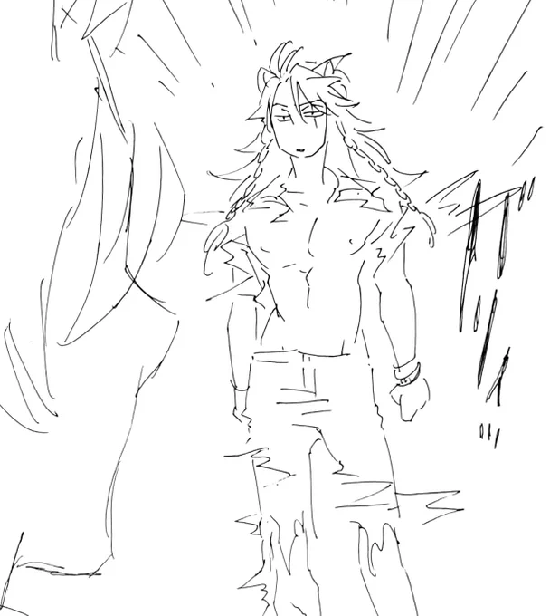 レオナさんもはじけとばされた。 