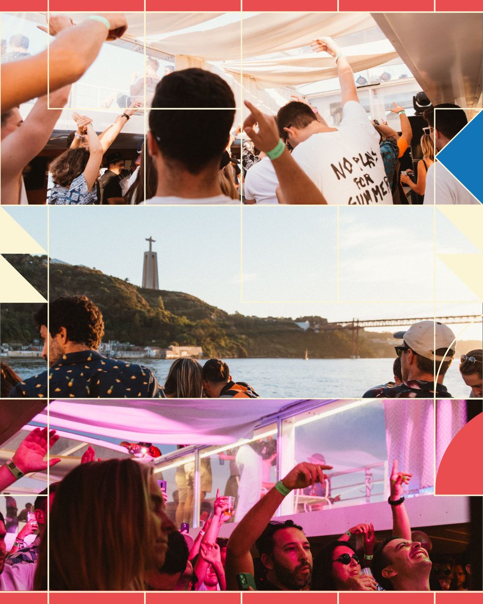 MOGA sunset #cruise is back to refresh your #summer with the electrifying sets of Tiago Marques, Fernando Constantini and Cruz. 🛥️​🌞

Are you ready to voyage and dance like nobody’s watching surrounded by #Lisbon gems? 😍 

ℹ️ More practicals infos to come. Stay tuned!