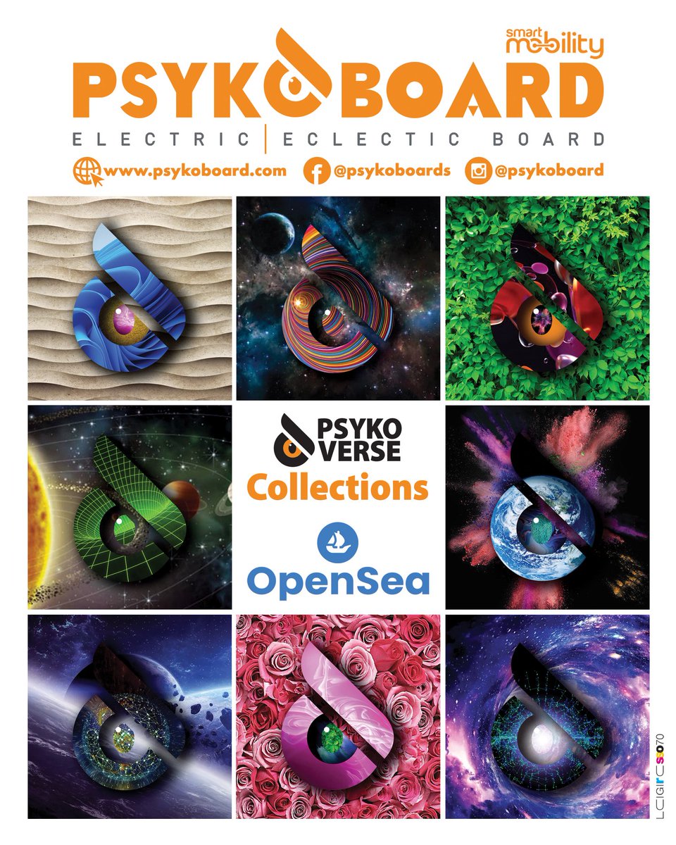 Psykoboard (@psykoboard) on Twitter photo #Psykoboard has just launched the collection in the metaverse that includes unique editions in the NFT version and limited edition physical accessories, with the collaboration of <a href="/luigirusso70/">luigi russo</a>
#pykoboardversus #nft #esk8versus #nordinarytoken #Psykoboard has just launched the collection in the metaverse that includes unique editions in the NFT version and limited edition physical accessories, with the collaboration of <a href="/luigirusso70/">luigi russo</a>
#pykoboardversus #nft #esk8versus #nordinarytoken