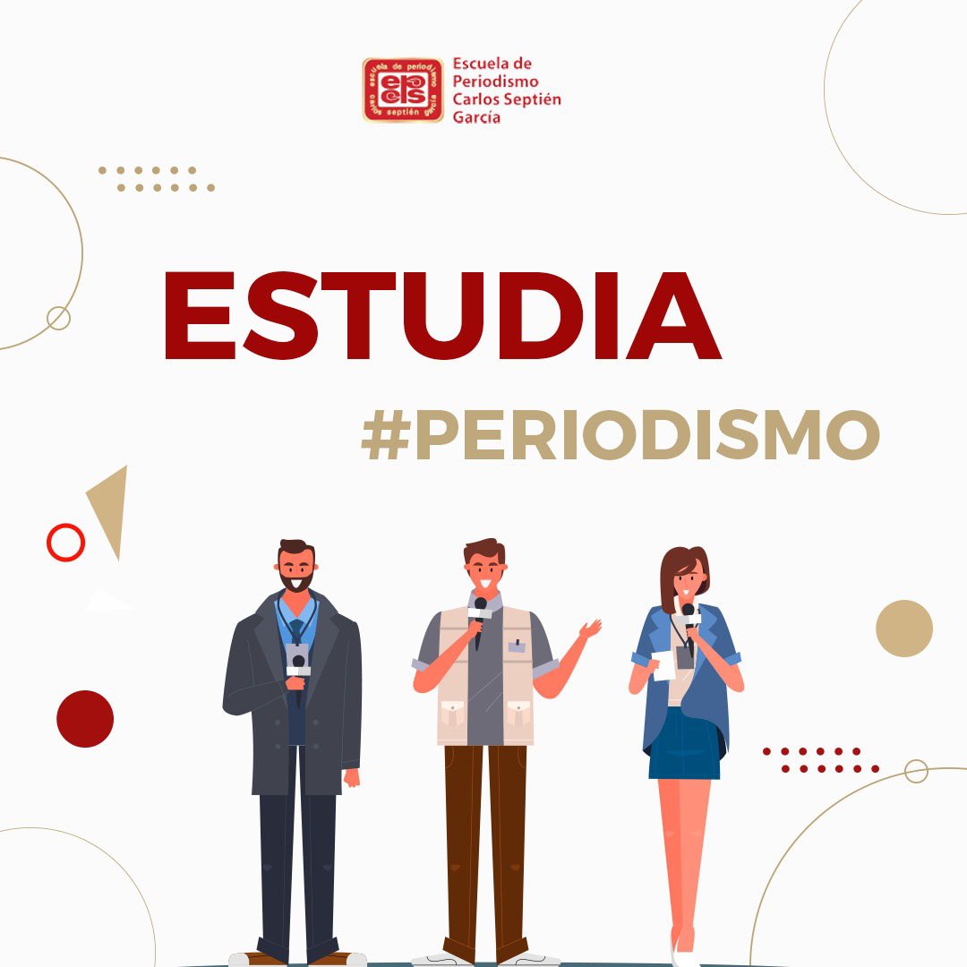 CarlosSeptienG's tweet image. 🏆#ComunidadSeptién
#FormaParte
 
🏫Te preparamos con una sólida formación, para ejercer un periodismo responsable, con el conocimiento de las ciencias y técnicas de la información a la par de valores. #EducaciónIntegral
➡️Ingresa a septien.mx/licenciatura y conoce más.