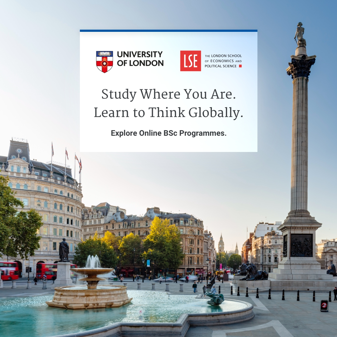 UoL_UGrad_LSE's tweet photo. Develop the skills, perspective and confidence to address interdisciplinary challenges with the University of London and LSE. Four annual start dates. https://t.co/4Tm5dpmwTQ https://t.co/YIctgLJjuQ