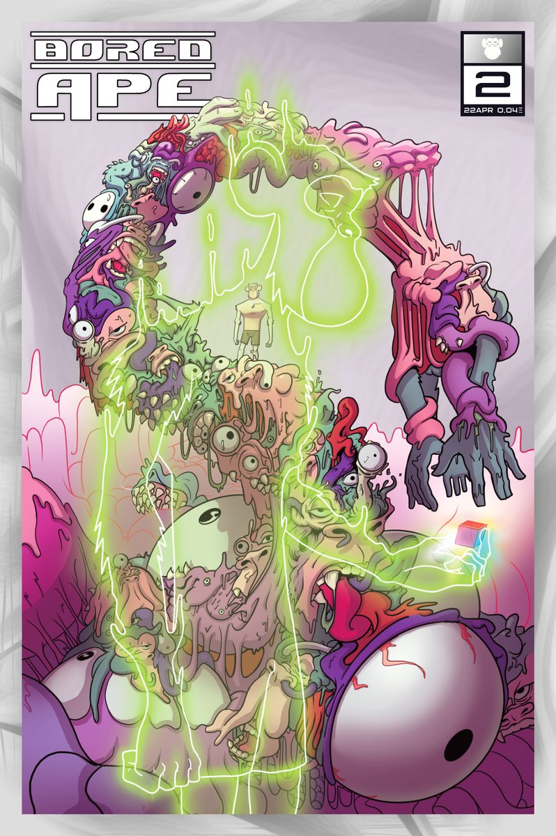 Squib_eth's tweet photo. So pumped to read my @boredApeCOMIC 🥰🧪🐵 https://t.co/V3O8zGC4kJ