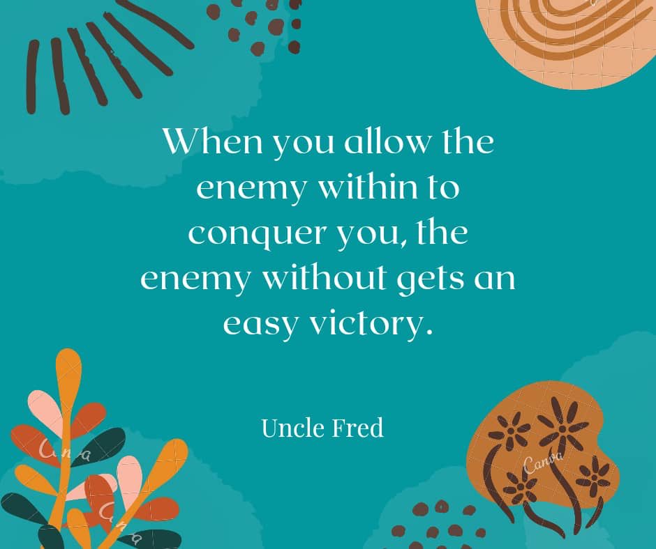 gcf_worldwide's tweet photo. Don’t give in to the enemy within! Rise! Rise!! Rise!!!

#QuotUncle https://t.co/HmqSHv1qhC
