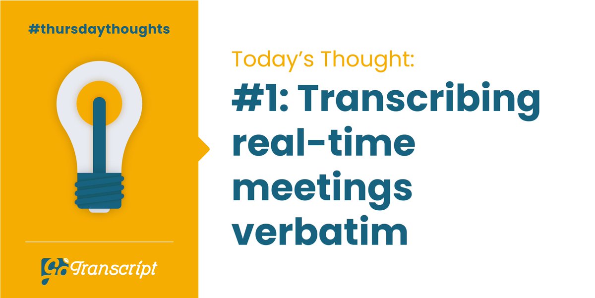 gotranscriptcom's tweet photo. Learn the professional duties of transcribers! #ThoughThursday
Learn more: https://t.co/XyZN6AYAe5 https://t.co/TfQAw7XiL7