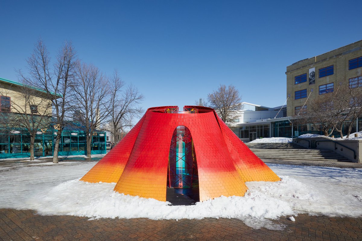 Brook McIlroy (@brookmcilroyinc) on Twitter photo This #RedDressDay, learn about Rainbow Butterfly in this <a href="/CdnArch/">Canadian Architect</a> article. It is a #WPG pavilion by <a href="/CofVoices/">Collective of Voices</a> + Indigenous architects/designers Rachelle Lemieux, Reanna Merasty, Danielle Desjarlais, & Ryan Gorrie to honour lives & families of #MMIWG2S. canadianarchitect.com/rainbow-butter… This #RedDressDay, learn about Rainbow Butterfly in this <a href="/CdnArch/">Canadian Architect</a> article. It is a #WPG pavilion by <a href="/CofVoices/">Collective of Voices</a> + Indigenous architects/designers Rachelle Lemieux, Reanna Merasty, Danielle Desjarlais, & Ryan Gorrie to honour lives & families of #MMIWG2S. canadianarchitect.com/rainbow-butter…